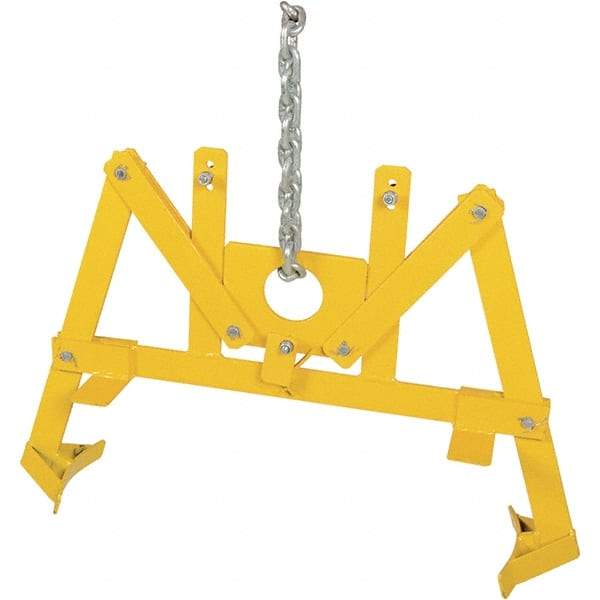 Vestil - 1,000 Lb Load Capacity, 55 Gal Vertical Drum Lifter - For 55 Gal Drums - USA Tool & Supply