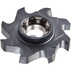 Iscar - SD D Grade IC908 Carbide T-Slot Milling Tip Insert - TiAlN Finish, 50" Cutting Diam - USA Tool & Supply