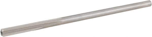 Hertel - 0.1885" Cobalt 6 Flute Chucking Reamer - Straight Flute, Straight Shank, 1-1/8" Flute Length, 4-1/2" OAL - USA Tool & Supply