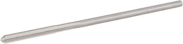 Hertel - #45 Cobalt 4 Flute Chucking Reamer - Straight Flute, 0.0771" Straight Shank, 3/4" Flute Length, 3" OAL - USA Tool & Supply