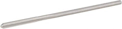 Hertel - 2.5mm Cobalt 4 Flute Chucking Reamer - Straight Flute, 0.0928" Straight Shank, 3/4" Flute Length, 3-1/2" OAL - USA Tool & Supply