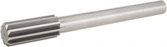 Hertel - 1-3/16" High Speed Steel 10 Flute Chucking Reamer - USA Tool & Supply