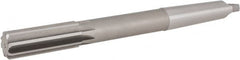 Hertel - 1-1/8" High Speed Steel 10 Flute Chucking Reamer - USA Tool & Supply
