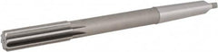 Hertel - 27/32" High Speed Steel 8 Flute Chucking Reamer - USA Tool & Supply