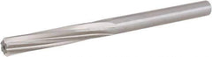 Hertel - 11/32" High Speed Steel 6 Flute Chucking Reamer - Spiral Flute, 11/32" Straight Shank, 1-1/2" Flute Length, 4-3/4" OAL - USA Tool & Supply