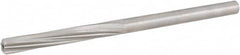 Hertel - #5 High Speed Steel 6 Flute Chucking Reamer - USA Tool & Supply