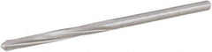 Hertel - #23 High Speed Steel 4 Flute Chucking Reamer - Spiral Flute, Straight Shank, 1" Flute Length, 3-1/8" OAL - USA Tool & Supply