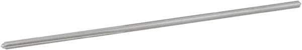 Hertel - 0.0515" High Speed Steel 4 Flute Chucking Reamer - Straight Flute, 0.0455" Straight Shank, 1/2" Flute Length, 2-1/2" OAL - USA Tool & Supply