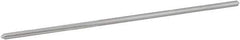 Hertel - 0.0905" High Speed Steel 4 Flute Chucking Reamer - Straight Flute, 0.081" Straight Shank, 3/4" Flute Length, 3" OAL - USA Tool & Supply