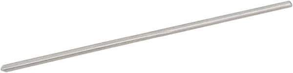 Hertel - #62 High Speed Steel 3 Flute Chucking Reamer - Straight Flute, Straight Shank, 1/2" Flute Length, 1-1/2" OAL - USA Tool & Supply