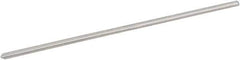 Hertel - #62 High Speed Steel 3 Flute Chucking Reamer - Straight Flute, Straight Shank, 1/2" Flute Length, 1-1/2" OAL - USA Tool & Supply