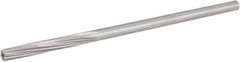 Hertel - 7/32" Cobalt 6 Flute Chucking Reamer - Spiral Flute, 0.2792" Straight Shank, 1-1/2" Flute Length, 6" OAL - USA Tool & Supply