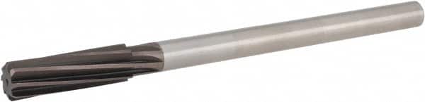 Hertel - 23/32" High Speed Steel 8 Flute Chucking Reamer - USA Tool & Supply