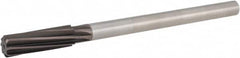 Hertel - 23/32" High Speed Steel 8 Flute Chucking Reamer - USA Tool & Supply