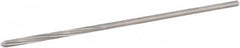 Hertel - 1/8" High Speed Steel 4 Flute Chucking Reamer - USA Tool & Supply