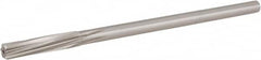 Hertel - 7/16" High Speed Steel 6 Flute Chucking Reamer - USA Tool & Supply