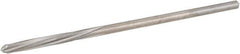 Hertel - 7/64" High Speed Steel 4 Flute Chucking Reamer - Spiral Flute, 0.103" Straight Shank, 7/8" Flute Length, 3-1/2" OAL - USA Tool & Supply