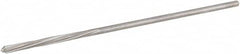 Hertel - 3/32" High Speed Steel 4 Flute Chucking Reamer - USA Tool & Supply