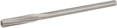 Hertel - 9/32" Cobalt 6 Flute Chucking Reamer - Spiral Flute, 1/4" Straight Shank, 1-1/2" Flute Length, 6" OAL - USA Tool & Supply