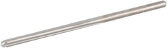 Hertel - #45 High Speed Steel 4 Flute Chucking Reamer - Straight Flute, Straight Shank, 3/4" Flute Length, 2-1/8" OAL - USA Tool & Supply