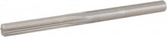 Hertel - Letter T High Speed Steel 6 Flute Chucking Reamer - USA Tool & Supply