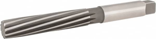 Hertel - 1-3/8" Diam, Straight Shank, 6.31" Flute, Hand Reamer - USA Tool & Supply