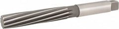 Hertel - 1-3/8" Diam, Straight Shank, 6.31" Flute, Hand Reamer - USA Tool & Supply