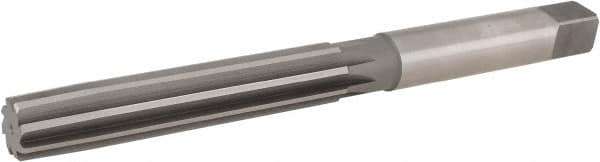 Hertel - 15/16" Diam, Straight Shank, 5.13" Flute, Hand Reamer - USA Tool & Supply