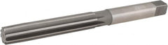 Hertel - 15/16" Diam, Straight Shank, 5.13" Flute, Hand Reamer - USA Tool & Supply