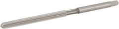 Hertel - 9/64" Diam, Straight Shank, 1-5/8" Flute, Hand Reamer - USA Tool & Supply
