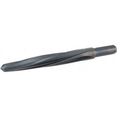 Hertel - 9/16" Reamer Diam, 1/2" Straight Shank with Flats, Bridge Reamer - USA Tool & Supply
