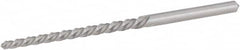 Hertel - #7/0 Pin, 0.0666" Diam, 0.0497" Small End, 5/64" Diam Straight Shank, 13/16" Flute, Taper Pin Reamer - USA Tool & Supply
