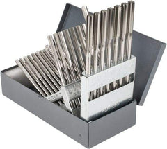 Hertel - A to Z, Chucking Reamer Set - Straight Flute, Right Hand Cut, 26 Pieces - USA Tool & Supply