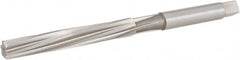 Hertel - 3/8" Diam, Straight Shank, 2-1/2" Flute, Hand Reamer - USA Tool & Supply