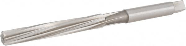 Hertel - 5/16" Diam, Straight Shank, 2-1/4" Flute, Hand Reamer - USA Tool & Supply