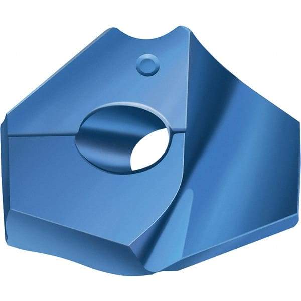 Walter - Series P6001, 22mm Diam Grade WPP45C Replaceable Drill Tip - Carbide, TiAlN/TiAl Finish - USA Tool & Supply