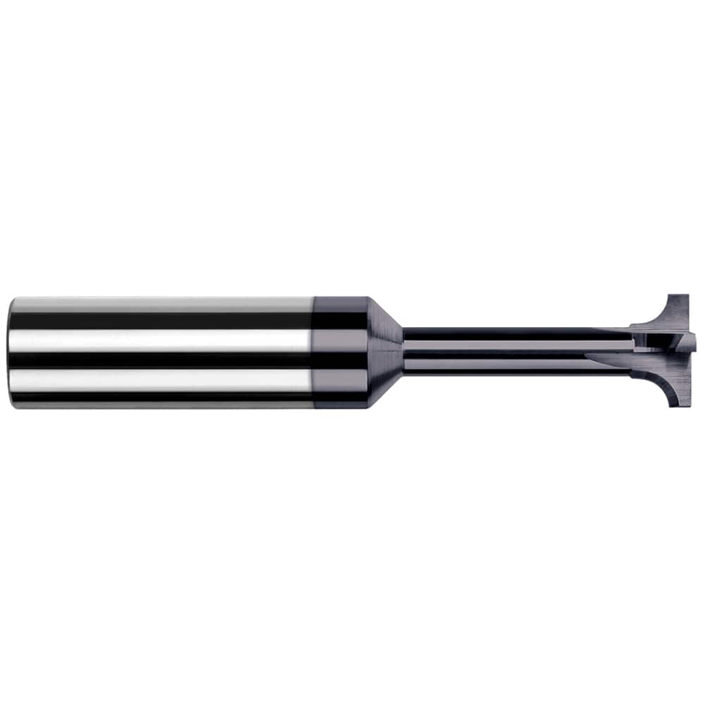 Harvey Tool - Back Corner Rounding End Mills; Material: Solid Carbide ; Single or Double End: Single ; Radius (Decimal Inch): 0.0250 ; Mill Diameter (Decimal Inch): 0.0900 ; Number of Flutes: 3 ; Finish/Coating: AlTiN - Exact Industrial Supply