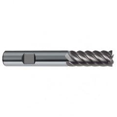 25mm Dia. - 121mm OAL - 45° Helix Bright Carbide End Mill - 10 FL - USA Tool & Supply