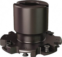 Seco - Shell Mount Connection, 0.8071" Cutting Width, 0.807" Depth of Cut, 3" Cutter Diam, 3/4" Hole Diam, 8 Tooth Indexable Slotting Cutter - R335.19 Toolholder, 335.19-1205 Insert - USA Tool & Supply