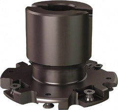 Seco - Shell Mount Connection, 0.8071" Cutting Width, 0.807" Depth of Cut, 3" Cutter Diam, 3/4" Hole Diam, 8 Tooth Indexable Slotting Cutter - R335.19 Toolholder, 335.19-12045 Insert - USA Tool & Supply