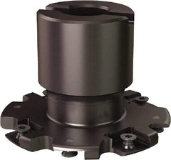 Seco - Shell Mount Connection, 0.8071" Cutting Width, 0.807" Depth of Cut, 3" Cutter Diam, 3/4" Hole Diam, 8 Tooth Indexable Slotting Cutter - R335.19 Toolholder, 335.19-1204 Insert - USA Tool & Supply