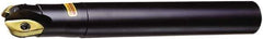 Sandvik Coromant - 1-1/4" Cut Diam, 1.1024" Max Depth of Cut, 1-1/4" Shank Diam, 14" OAL, Indexable Ball Nose End Mill - 14" Head Length, Straight Shank, RA216.. O Toolholder, APMT 160408-M, RA216-32 06 Insert - USA Tool & Supply