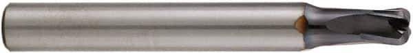 Niagara Cutter - 5/16", 4 Flute, Single End, Solid Carbide, 0.08" Corner Radius End Mill - 3" OAL, 20° Helix, Right Hand Flute, 5/16" LOC, Right Hand Cut, 3/4" Extended Reach - USA Tool & Supply