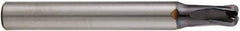 Niagara Cutter - 5/16", 4 Flute, Single End, Solid Carbide, 0.08" Corner Radius End Mill - 3" OAL, 20° Helix, Right Hand Flute, 5/16" LOC, Right Hand Cut, 3/4" Extended Reach - USA Tool & Supply