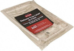 Wooster Brush - 9" Roller Compatible Paint Tray Liner - 1 Qt Capacity, 11" Wide, Recycled Plastic - USA Tool & Supply