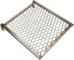 Wooster Brush - 2 Gal Compatible Paint 4-Sided Heavy-Duty Grid - 7" Roller Compatibility, Metal - USA Tool & Supply