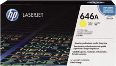 Hewlett-Packard - Yellow Toner Cartridge - Use with HP Color LaserJet Enterprise CM4540 MFP - USA Tool & Supply