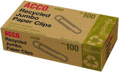 ACCO - 4-1/2" Wide Paper Fastener - Silver - USA Tool & Supply