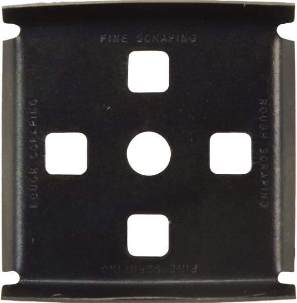 Hyde Tools - Carbon Steel Scraper Replacement Blade - 1-1/2" Blade Length x 1-1/2" Blade Width, For Hyde Lifetime Scrapers - USA Tool & Supply