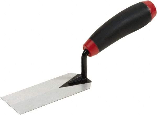 Hyde Tools - Carbon Steel Trowel - 9-1/4" Long x 2" Wide, Wood Handle - USA Tool & Supply
